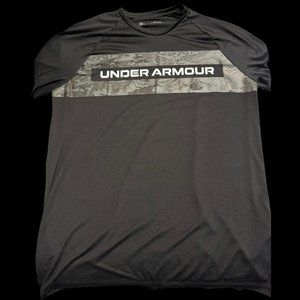 Under Armour HeatGear Athletic T-shirt Black (Medium)